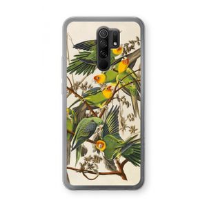 Carolinaparkiet: Xiaomi Redmi 9 Transparant Hoesje