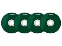 PARKSIDE Slijpschijven voor haakse slijper 115 mm (4 aluminium doorslijpschijven)