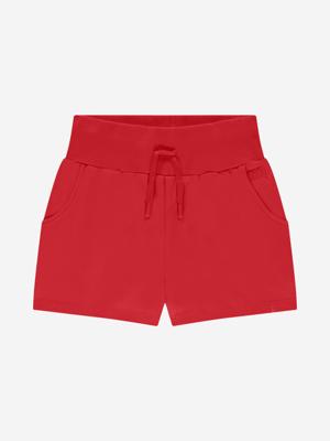Nik&Nik zomer sweat short meisjes - rood - Ivy