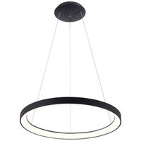 Deko Light Sculptoris 400 342190 Hanglamp LED LED vast ingebouwd 30 W Diepzwart (RAL 9005) - thumbnail