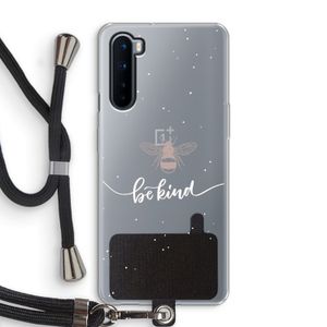 Be(e) kind: OnePlus Nord Transparant Hoesje met koord