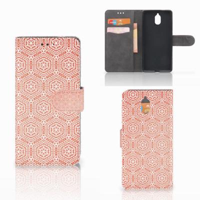 Nokia 3.1 (2018) | Telefoon Hoesje | Pattern Orange