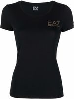 Ea7 Emporio Armani t-shirt à logo imprimé - Noir