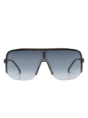 Carrera lunettes de soleil à monture couvrante - Noir
