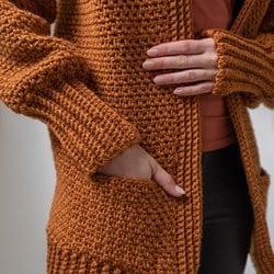 Yarn and Colors Morning Glory Cardigan Haakpakket 2 Satay XS