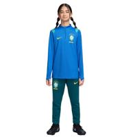 Nike Brazilië Academy Pro Trainingspak 1/4-Zip 2026-2028 Kids Blauw Turquoise Geel