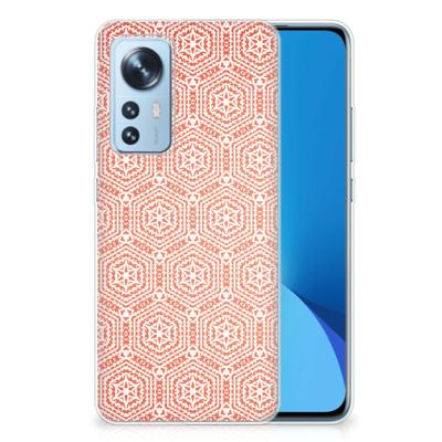 Xiaomi 12 | 12X | TPU bumper | Pattern Orange