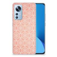 Xiaomi 12 | 12X | TPU bumper | Pattern Orange