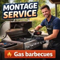 Montage Gas Barbecue