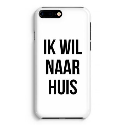 Ik wil naar huis: iPhone 8 Plus Volledig Geprint Hoesje
