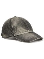 Diesel casquette C-LUPUS en jean - Noir