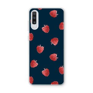 Framboosjes: Samsung Galaxy A70 Transparant Hoesje
