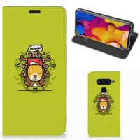 LG V40 Thinq Magnet Case Doggy Biscuit - thumbnail