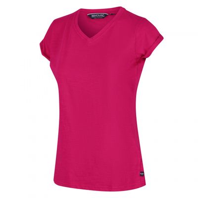 Regatta outdoorshirt dames katoen roze