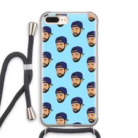 Drake Away: iPhone 7 PLUS Transparant Hoesje met koord
