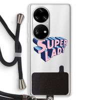 Superlady: Huawei P50 Pro Transparant Hoesje met koord