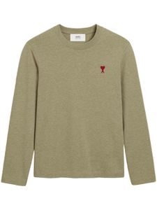 AMI Paris t-shirt à logo Ami de Coeur - Vert