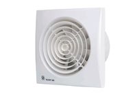 Badkamer/toilet Ventilator Soler & Palau Silent (300chz) - Ø 150mm - Met Timer + Vochtsensor