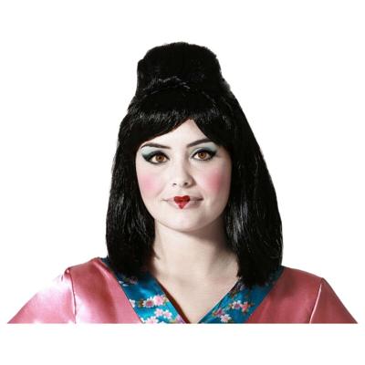 Pruik Zwart Chinees