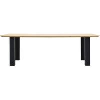 Eettafel Conroe met 4 metalen poten