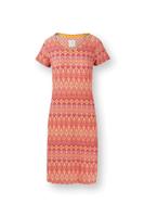 Pip Studio Daniela Nachthemd Korte Mouw Ashanti Rood XL Pip Studio Daniela Nachthemd Korte Mouw Ashanti Rood XL