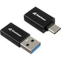Sharkoon officepal usb-c adapters (zwart)