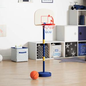 VidaXL Basketbalstandaard met bal en pomp hoogte verstelbaar 90/121 cm