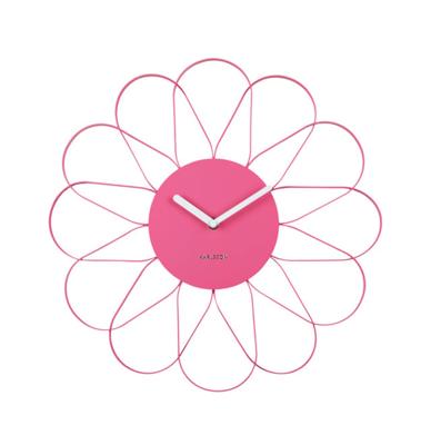 Karlsson Wandklok Arkis - Roze 40cm