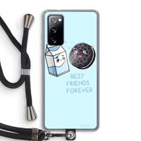 Best Friend Forever: Samsung Galaxy S20 FE / S20 FE 5G Transparant Hoesje met koord Best Friend Forever: Samsung Galaxy S20 FE / S20 FE 5G Transparant Hoesje met koord
