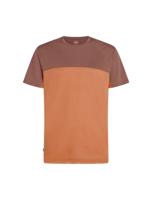 Icebreaker Cool-Lite Sphere III SS Colour Block T-shirt Heren Dusty Clay/Carob XL