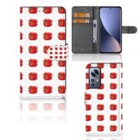 Xiaomi 12 | 12X | Book Cover | Paprika Red