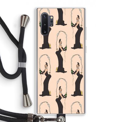 Pop Some Kim: Samsung Galaxy Note 10 Plus Transparant Hoesje met koord