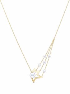 TASAKI collier Collection Line Comet Plus en or 18ct à perle