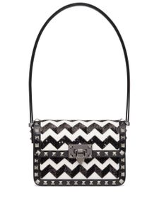 Valentino Garavani sac Rockstud23 en cuir - Noir