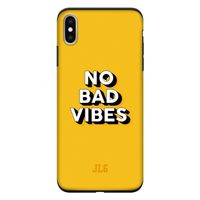No Bad Vibes: iPhone XS Max Tough Case