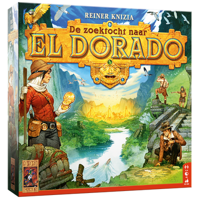 999 Games De zoektocht naar El Dorado - bordspel