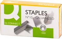 Q-CONNECT nietjes n°10, verzinkt, doosje van 1000 stuks