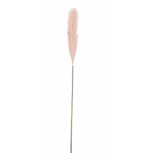 Pluimgras losse steel/tak - pastel roze - 104 cm - Decoratie kunst pluimen
