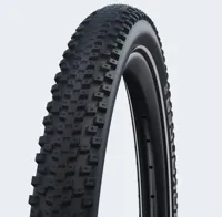 Schwalbe advancer hybrid 27.5x2.60 (65-584) wired active line green black+reflex