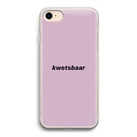 kwetsbaar: iPhone 7 Transparant Hoesje