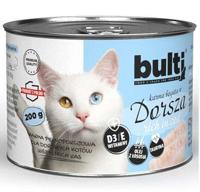 BULTI Rich in cod - nat kattenvoer - 200g