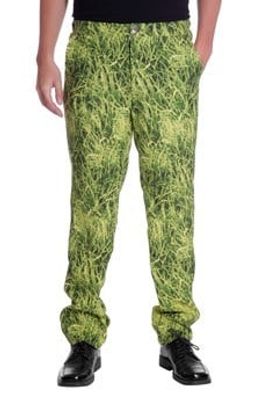 Broek multi print, gras