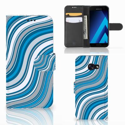 Samsung Galaxy A5 2017 | Telefoon Hoesje | Waves Blue