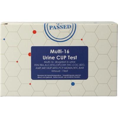 Multi 16 drugstest cup urine