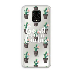 Cactus quote: Xiaomi Redmi Note 10 Lite Transparant Hoesje