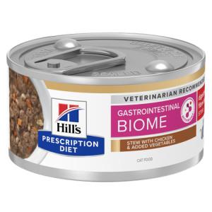 Hill&apos;s Prescription Diet Gastrointestinal Biome Stress stoofpotje voor kat met kip & groenten blik 2 trays (48 x 82 g)