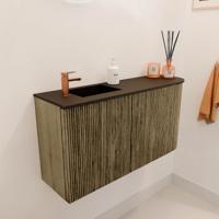 Toiletmeubel Mondiaz Joya | 81.6 cm | Meubelkleur Dusk | Faye wastafel Urban Links | 1 kraangat Toiletmeubel Mondiaz Joya | 81.6 cm | Meubelkleur Dusk | Faye wastafel Urban Links | 1 kraangat