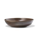 HEMA Diepbord ⌀22cm PUUR reactief glazuur donkerbruin (donkerbruin)