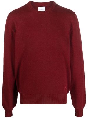 Barrie pull B Label en cachemire - Rouge