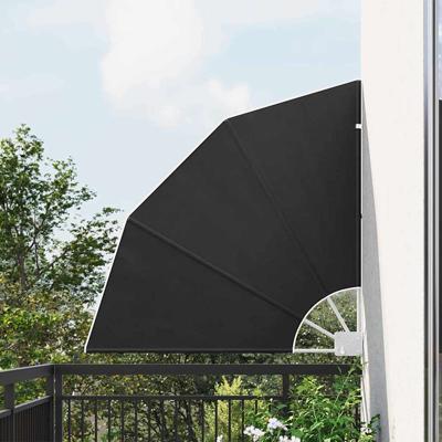 Balkon Privacy Scherm Antraciet 115 x 115 cm Stof